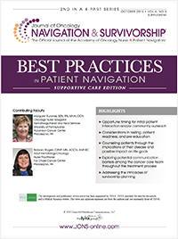 Best Practices in Patient Navigation – Supportive Care Edition
